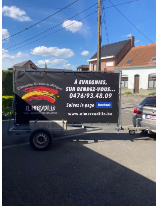 Remorque publicitaire